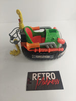Vintage Teenage Mutant Ninja Turtles Don's Krazy Carnival Car Incomplete