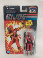 G.I. Joe Cobra Red Ninja 25th Anniversary Figure