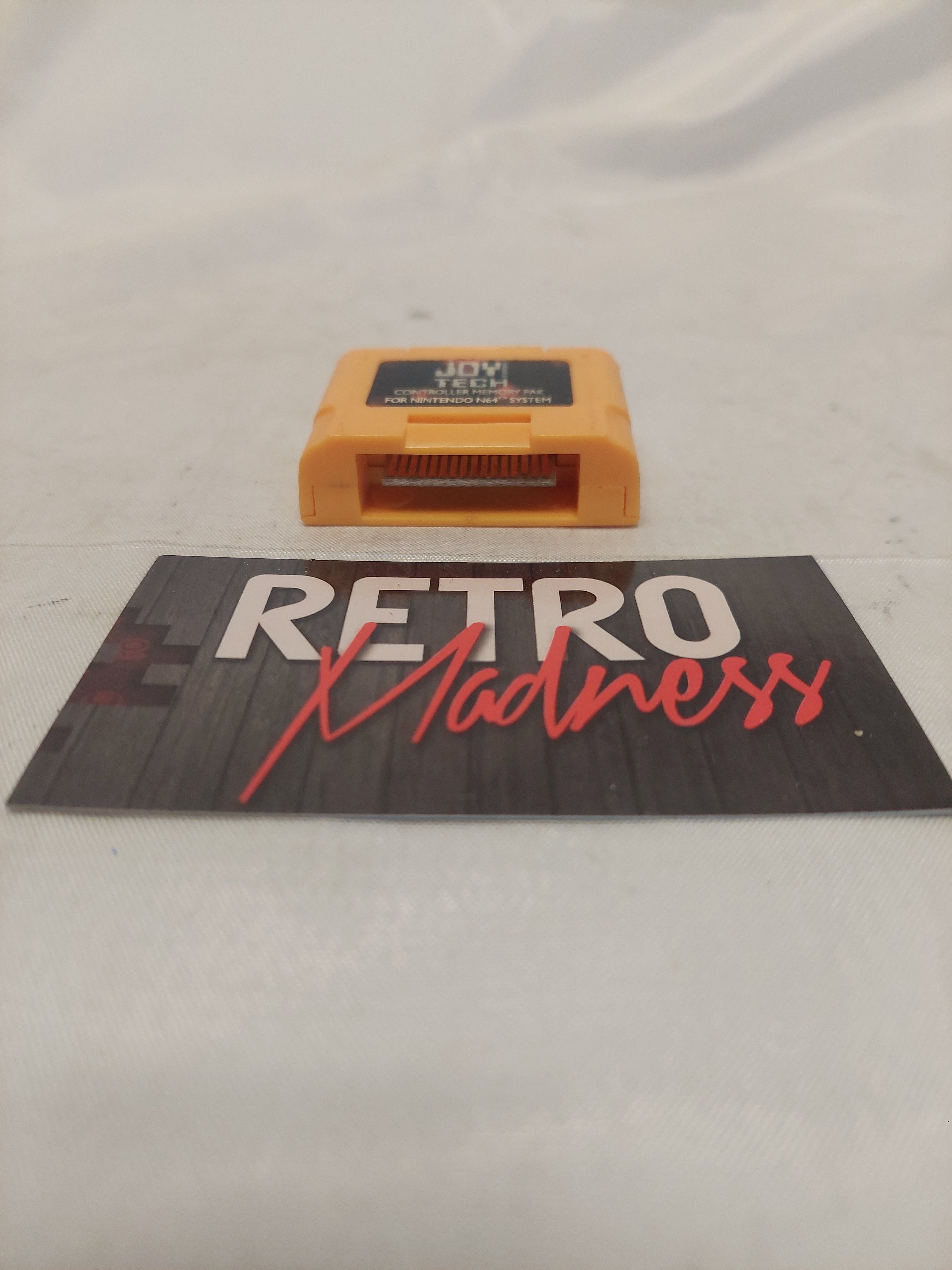 Joy Tech Controller Memory Pak for Nintendo 64 N64 Untested