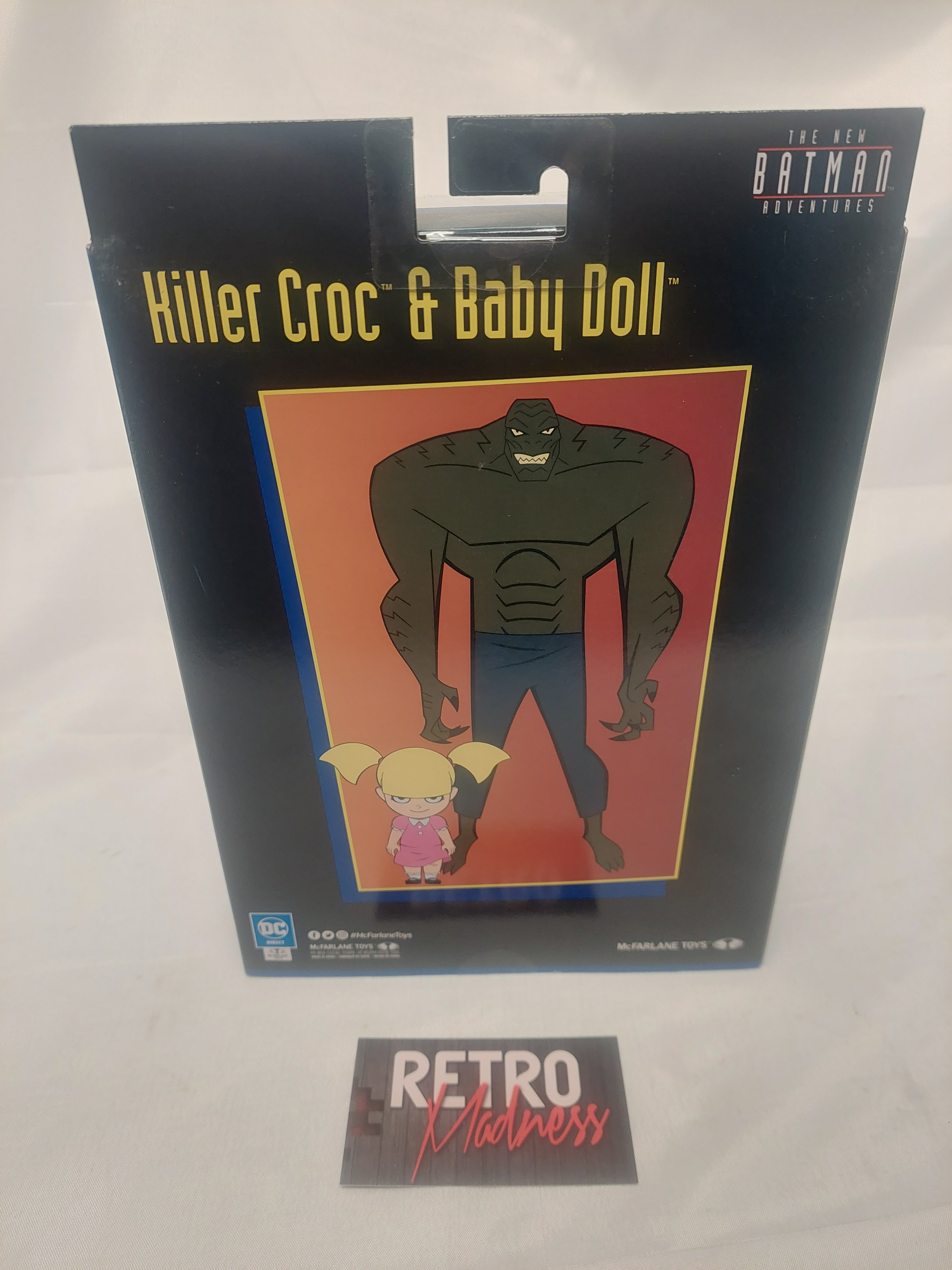 McFarlane The New Batman Adventures Killer Croc & Baby Doll