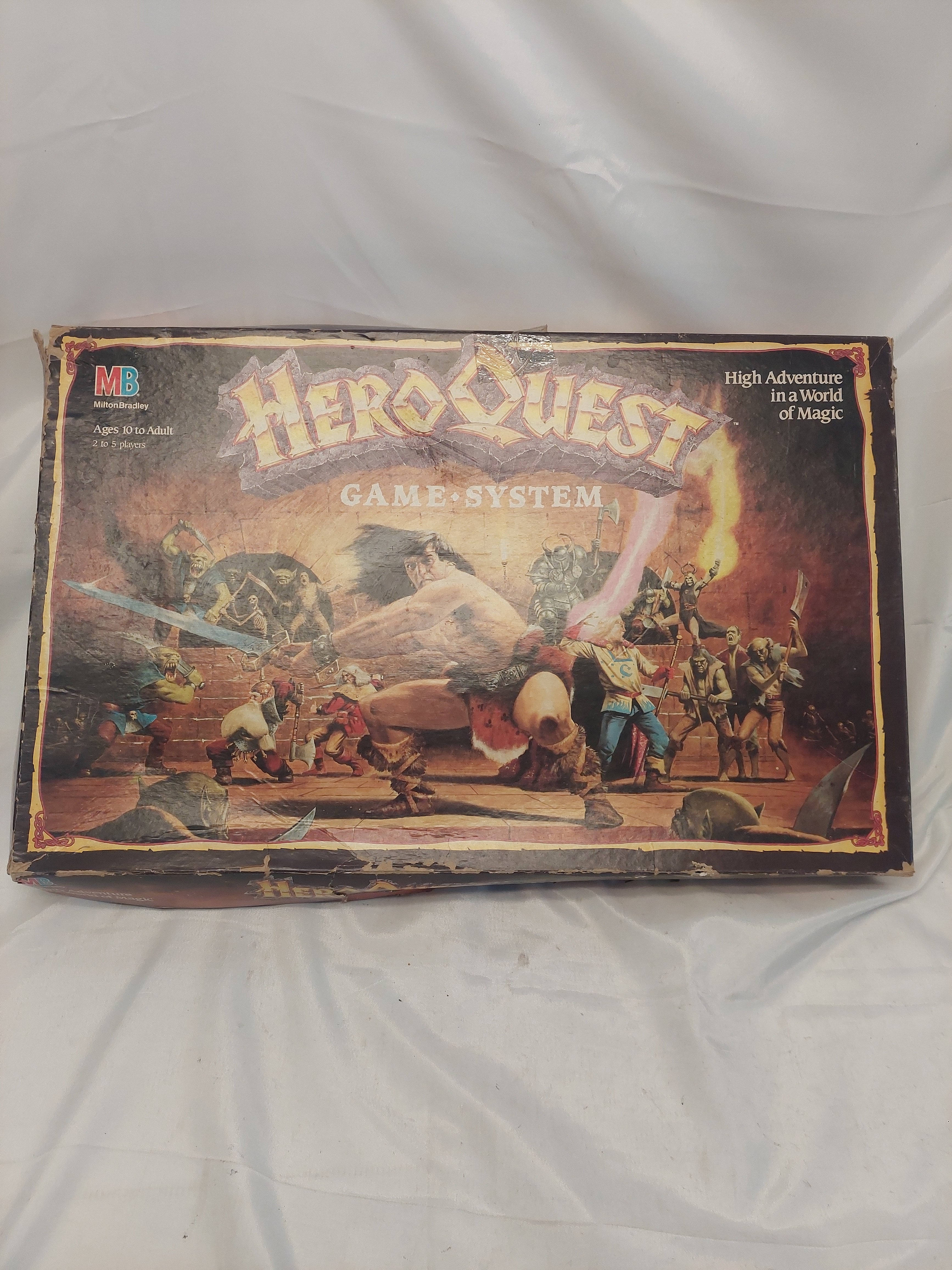 Vintage Milton Bradley Hero Quest Game System