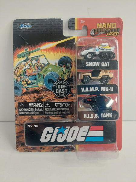 G.I. Joe Nano Hollywood Rides Collector's Series Die-Cast