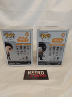 Lot of 2 Funko Pops Star Wars: Solo Val 243 and Dryden Gangster 254