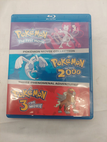 Pokémon The First Movie Pokémon 2000 and Pokémon 3 Blu-Ray Disc