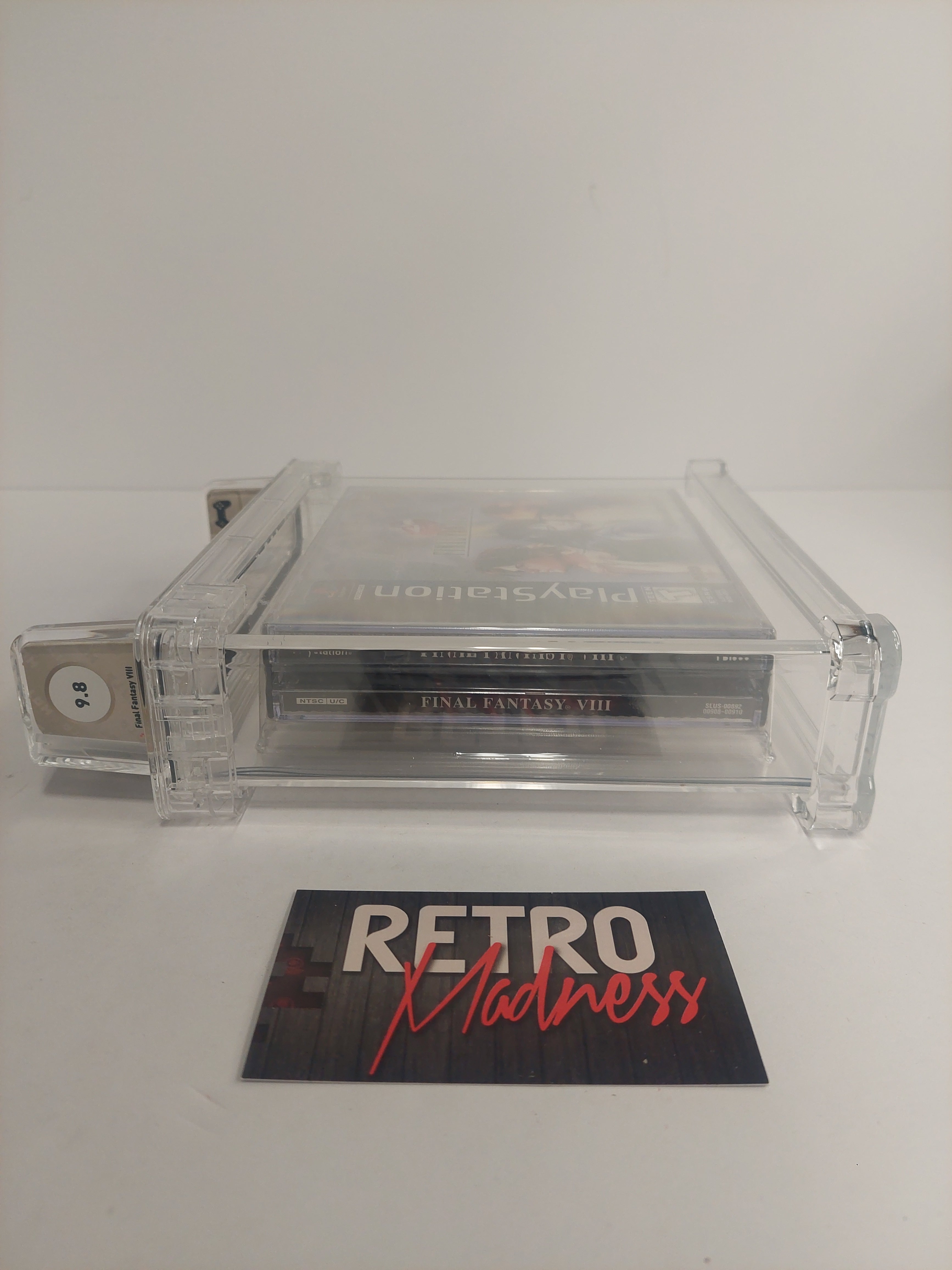 WATA Graded Sealed PlayStation Final Fantasy VIII Graded 9.8