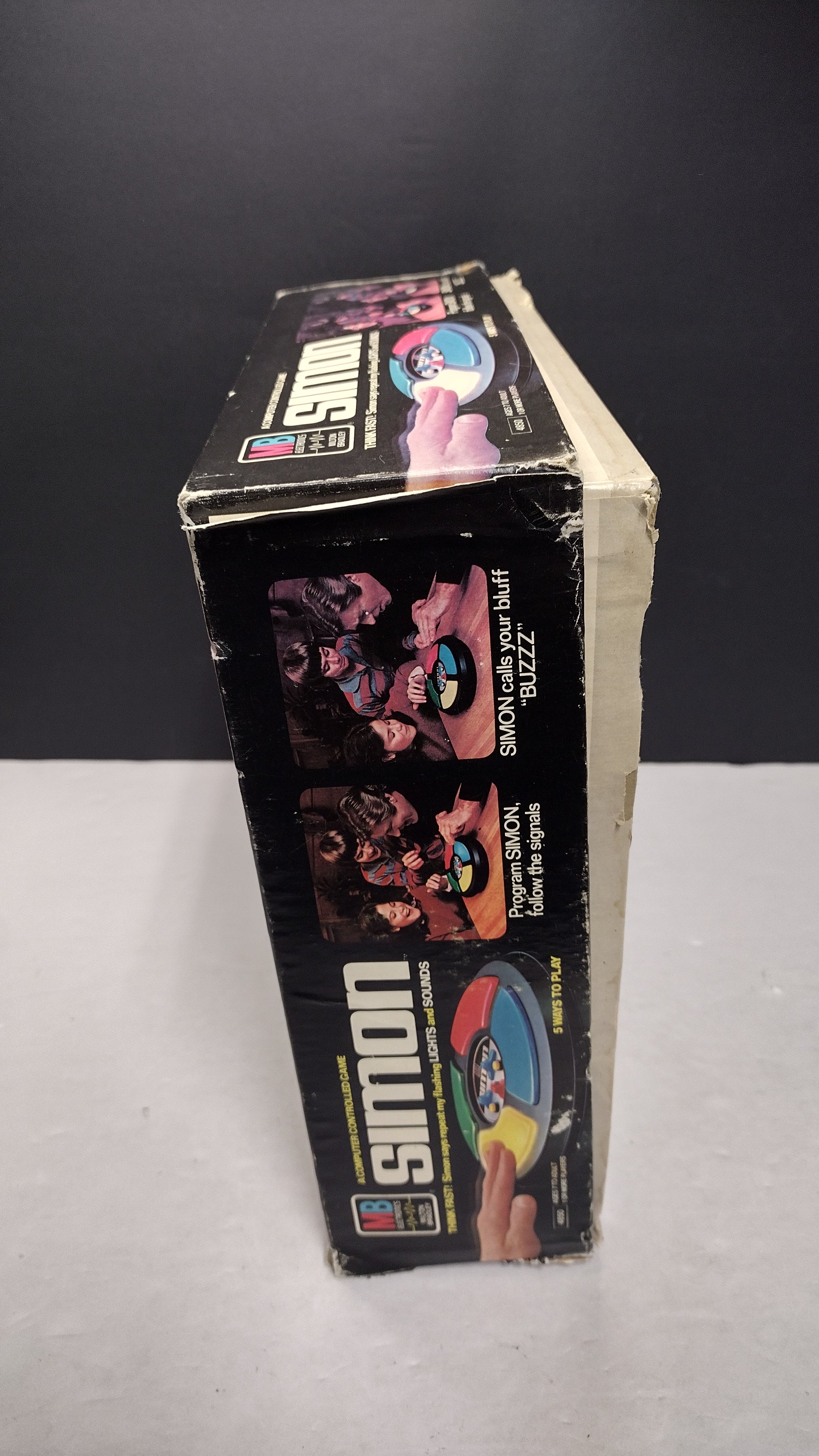 Vintage 1978 Milton Bradley Simon Electronic Memory Game (Complete with Box - Tested & Working)