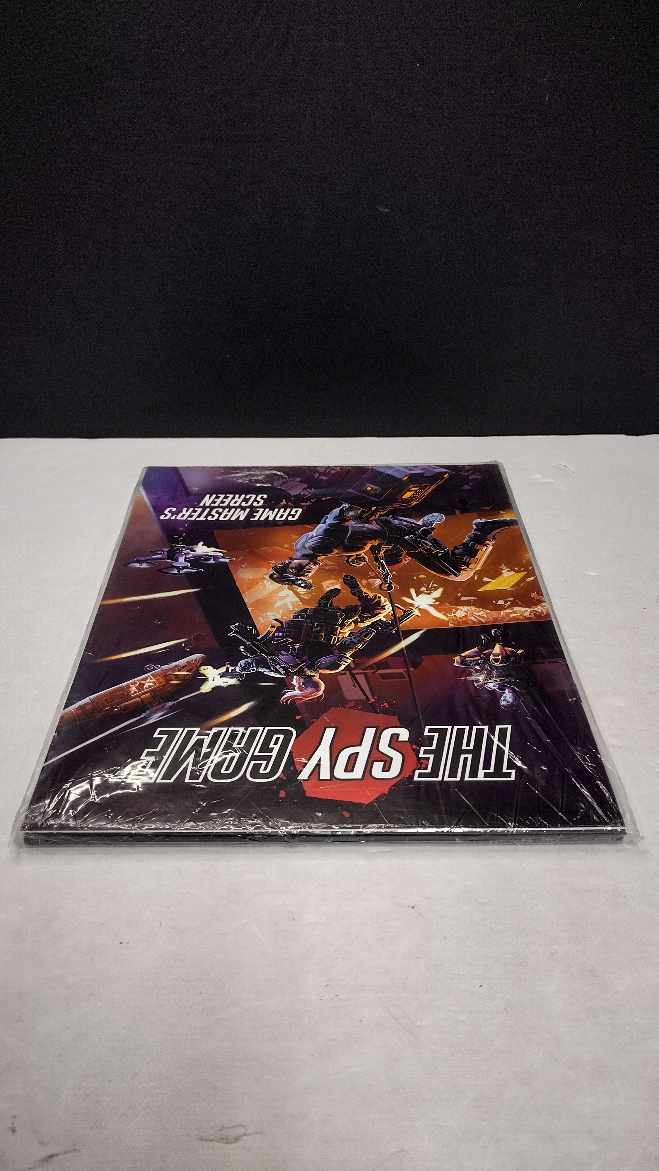 The Spy Game: Gamemaster Screen with Booklet (Modiphius / Black Room Games - Brand New & Factory Sealed)