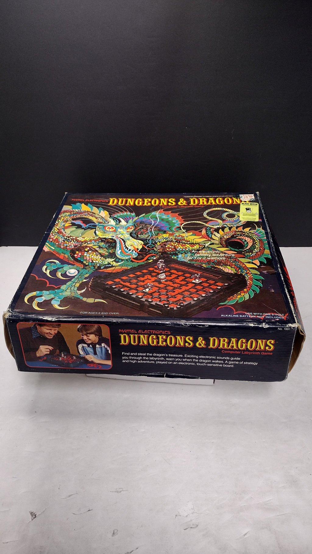 Vintage 1980 Mattel Electronics Dungeons & Dragons Computer Labyrinth Game (100% Complete with Box & Cards)