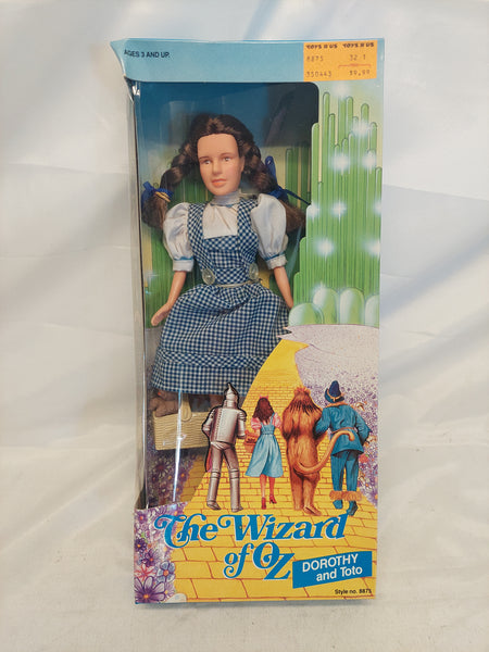 Vintage The Wizard of Oz Dorothy and Toto Doll Style No. 8875