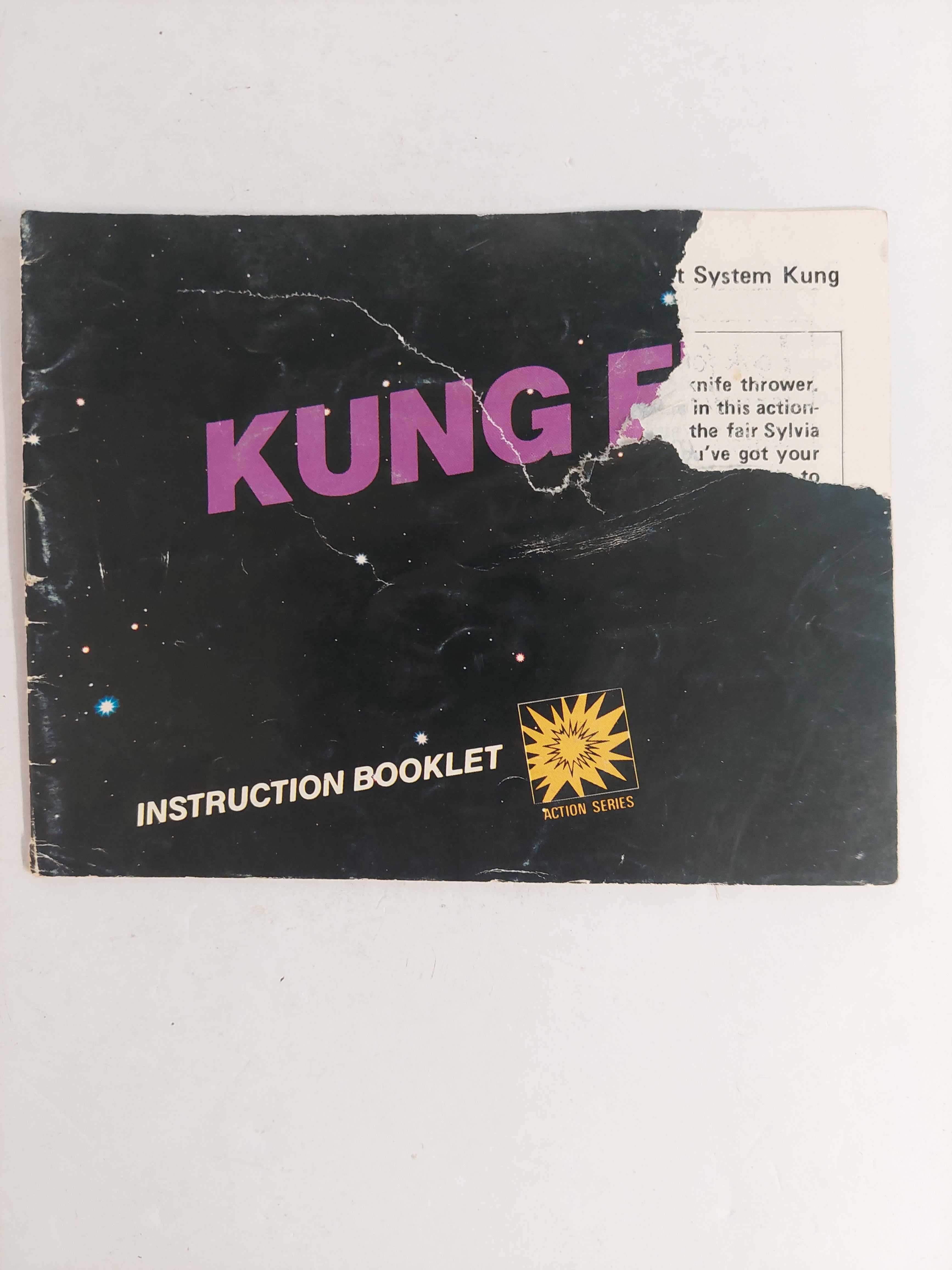 Vintage Nintendo NES Manual Instruction Booklet ONLY No Game