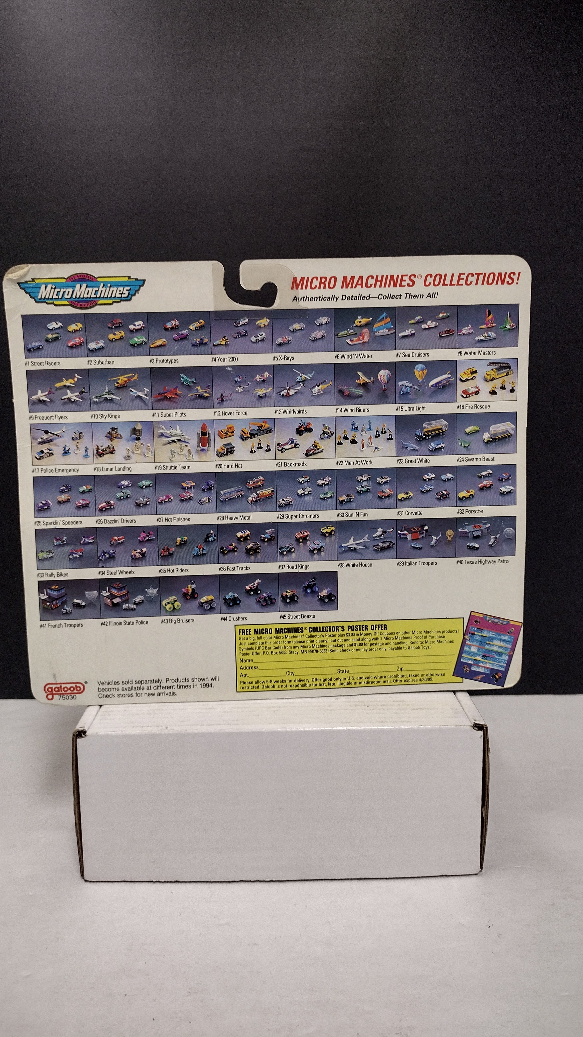 1993 Micro Machines Action Adventures #18 Lunar Landing Collection NIB