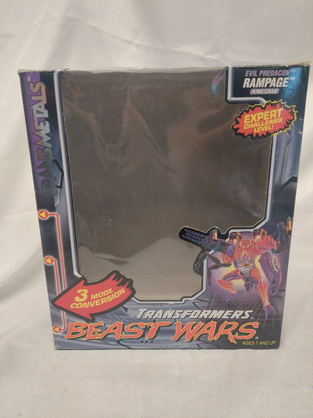 Transformers Beast Wars Transmetals Evil Predacon Rampage Box ONLY