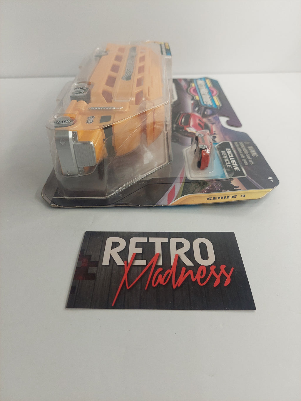 The Original Micro Machines Orange Mini Vehicle Hauler Series 3