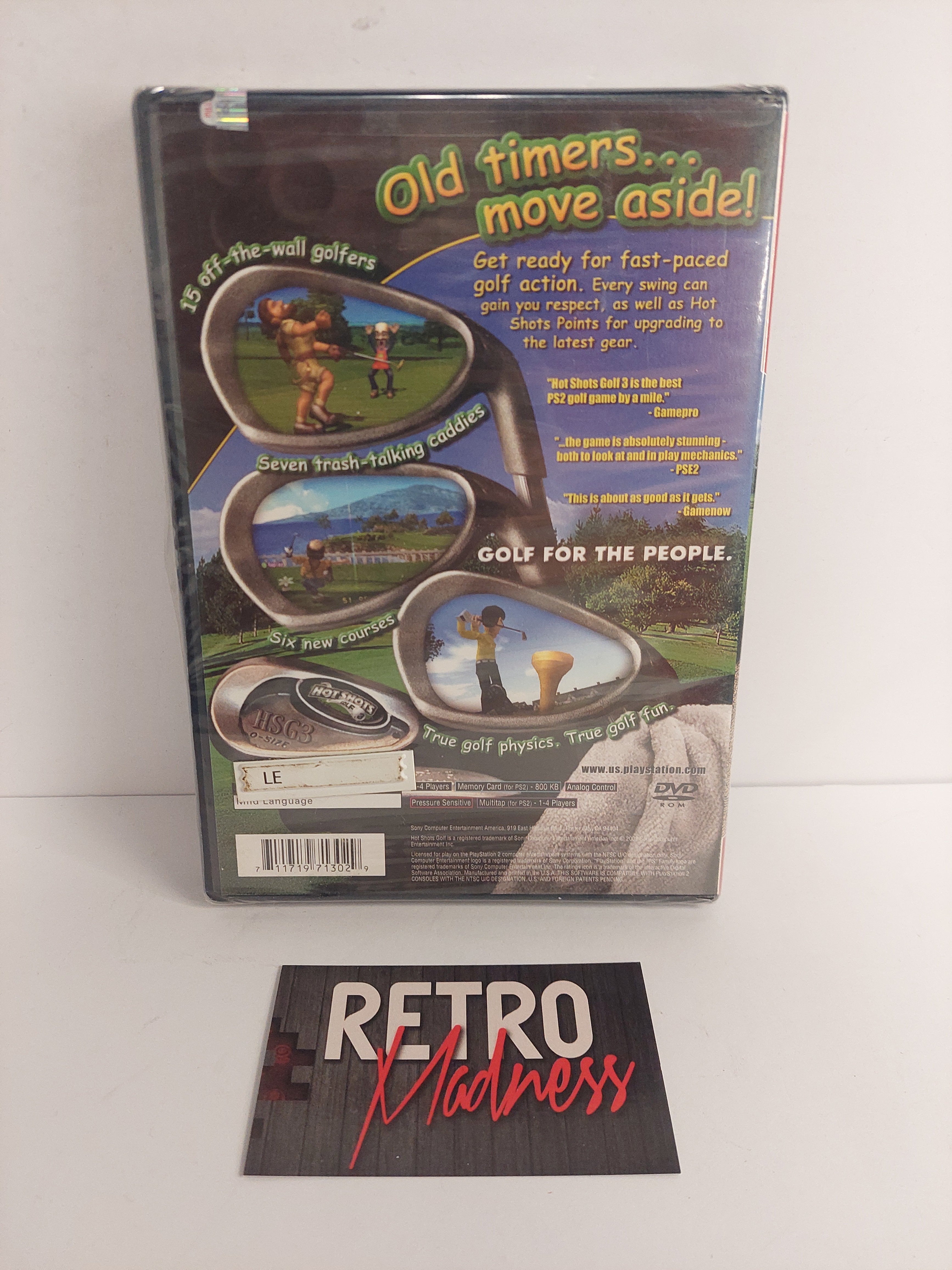 Sony PlayStation 2 PS2 Hot Shots Golf 3 Greatest Hits Sealed