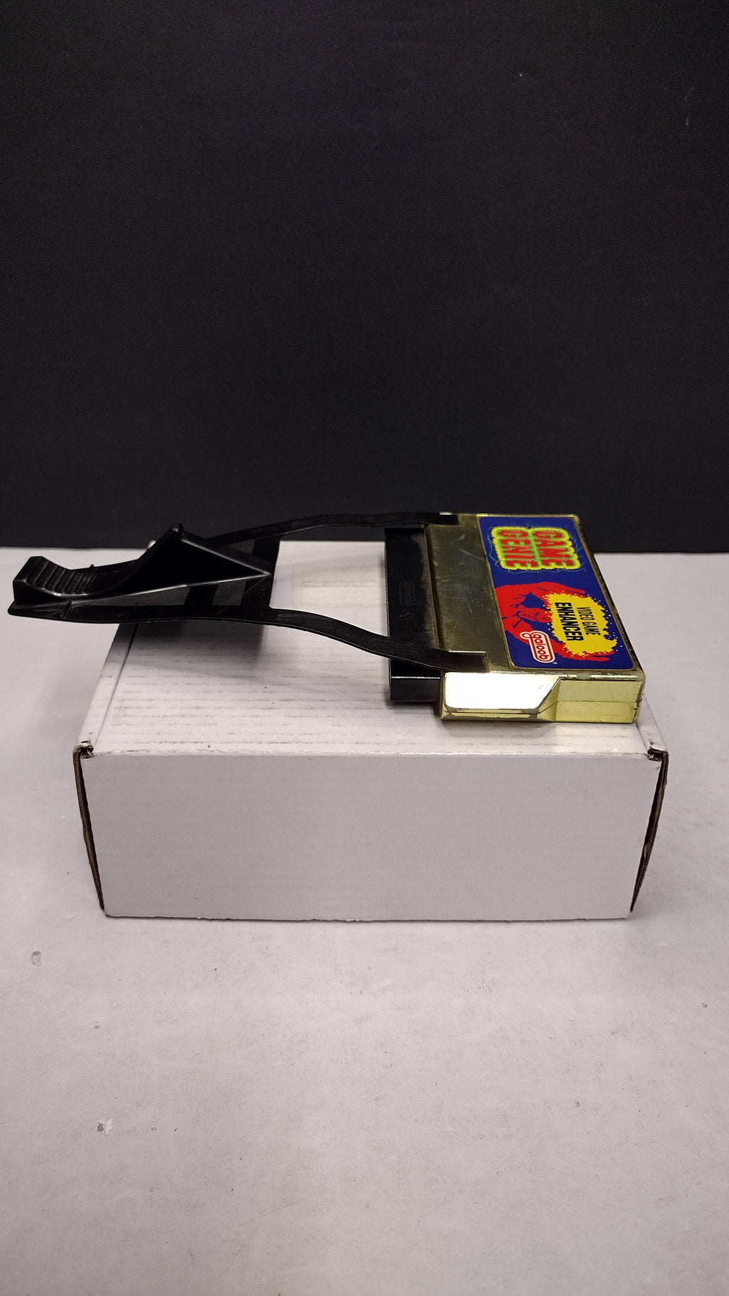 Vintage 1991 Lewis Galoob Nintendo NES Game Genie Pass-Through Cartridge (Loose - Tested & Working)