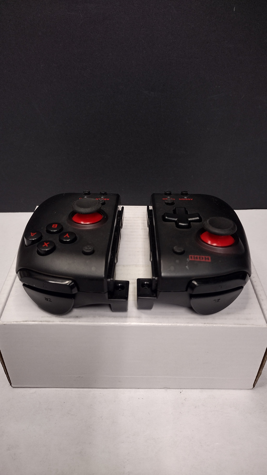 Hori Nintendo Switch Split Pad Pro Controller Set - Black (Model NSW-298U - Tested & Working)
