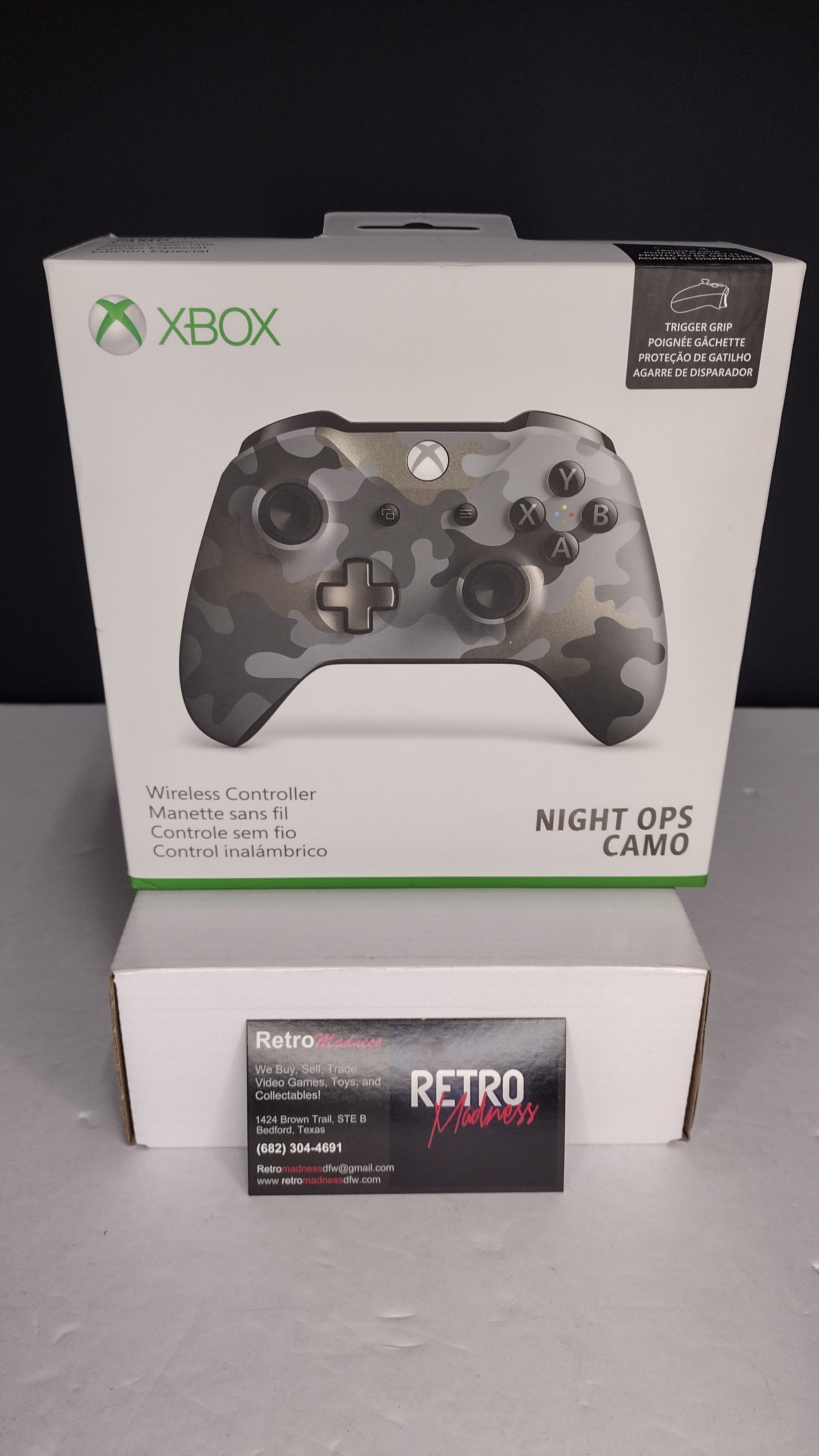 Microsoft Xbox One Wireless Controller – Special Edition Night Ops Camo (Model 1708) - In Box Tested Working!