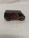 Vintage 1974 Hot Wheels Black Flames Super Van