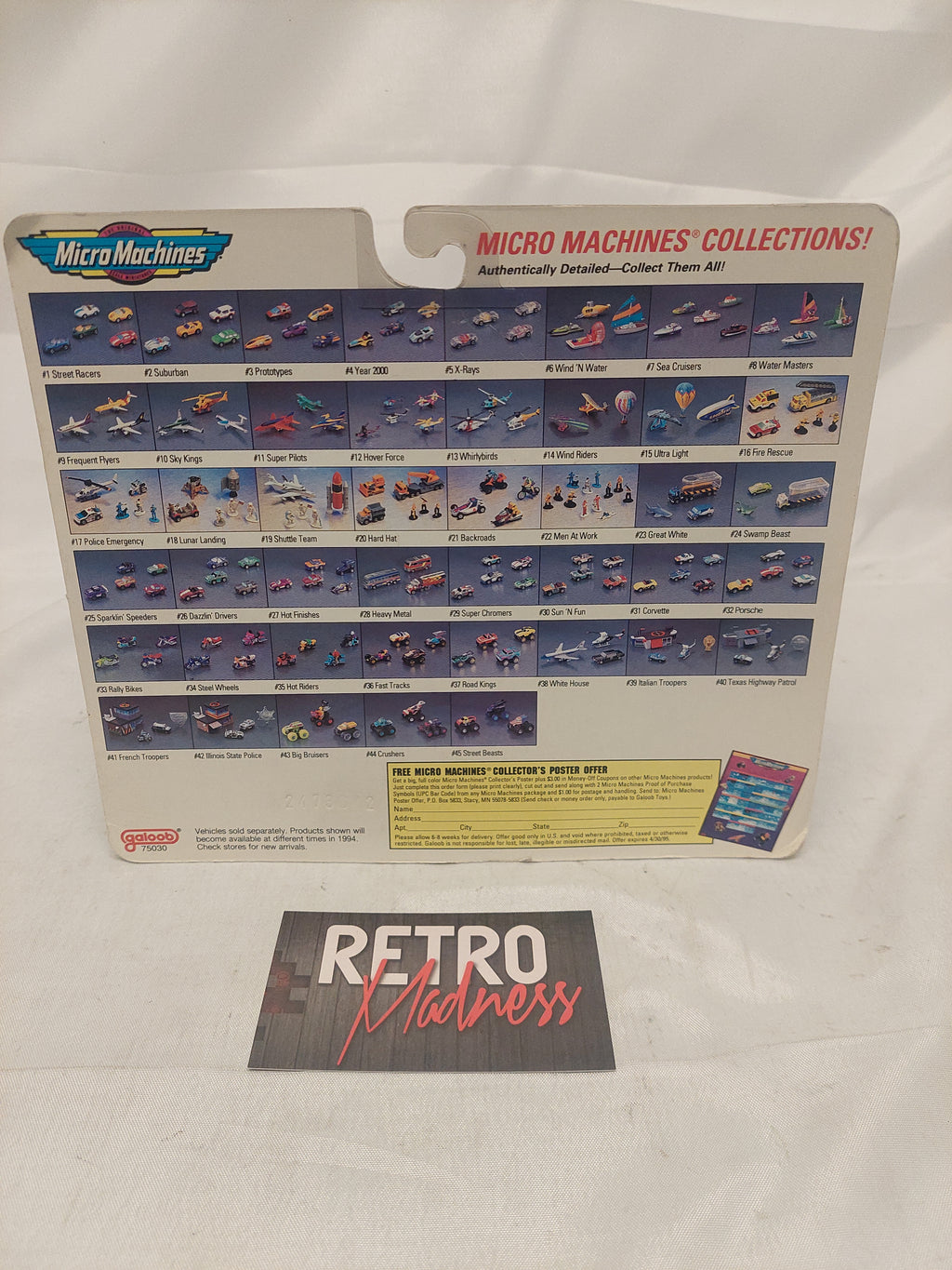 Vintage Micro Machines Airships #15 Ultra Light Collection