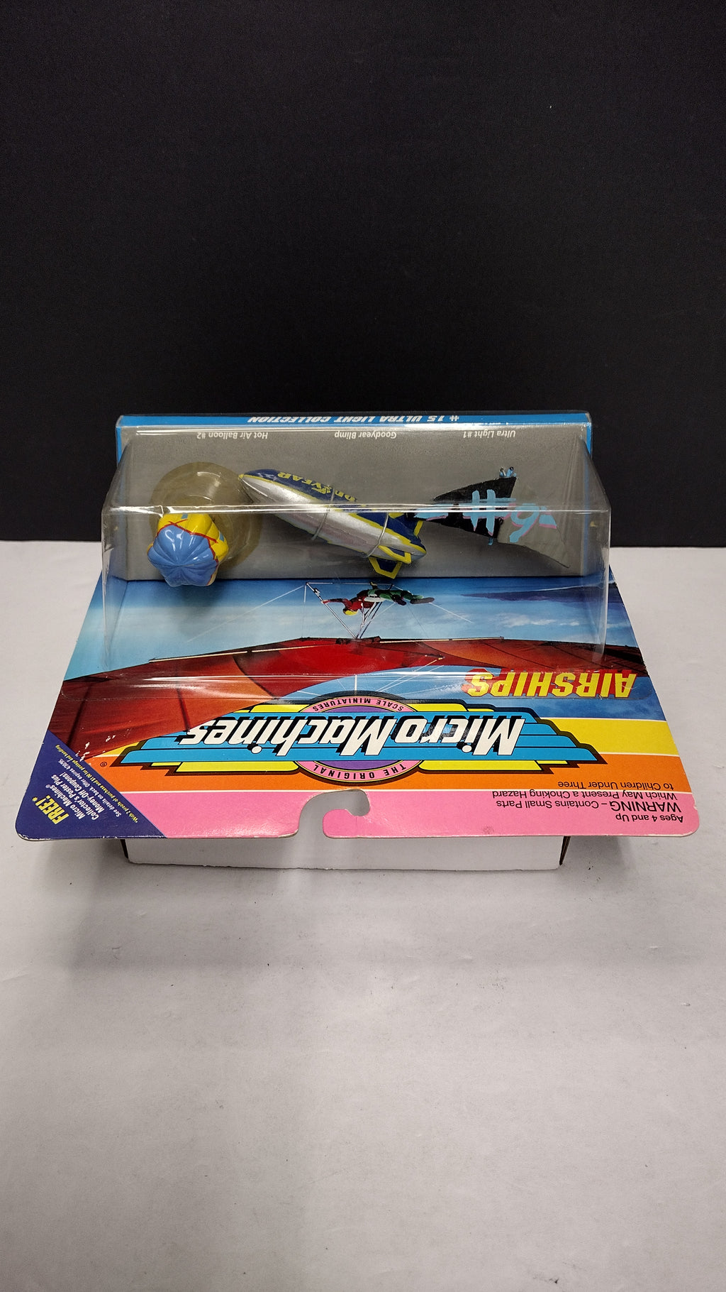 1993 Micro Machines Airships #15 Ultra-Light Collection NIB (Goodyear Blimp)