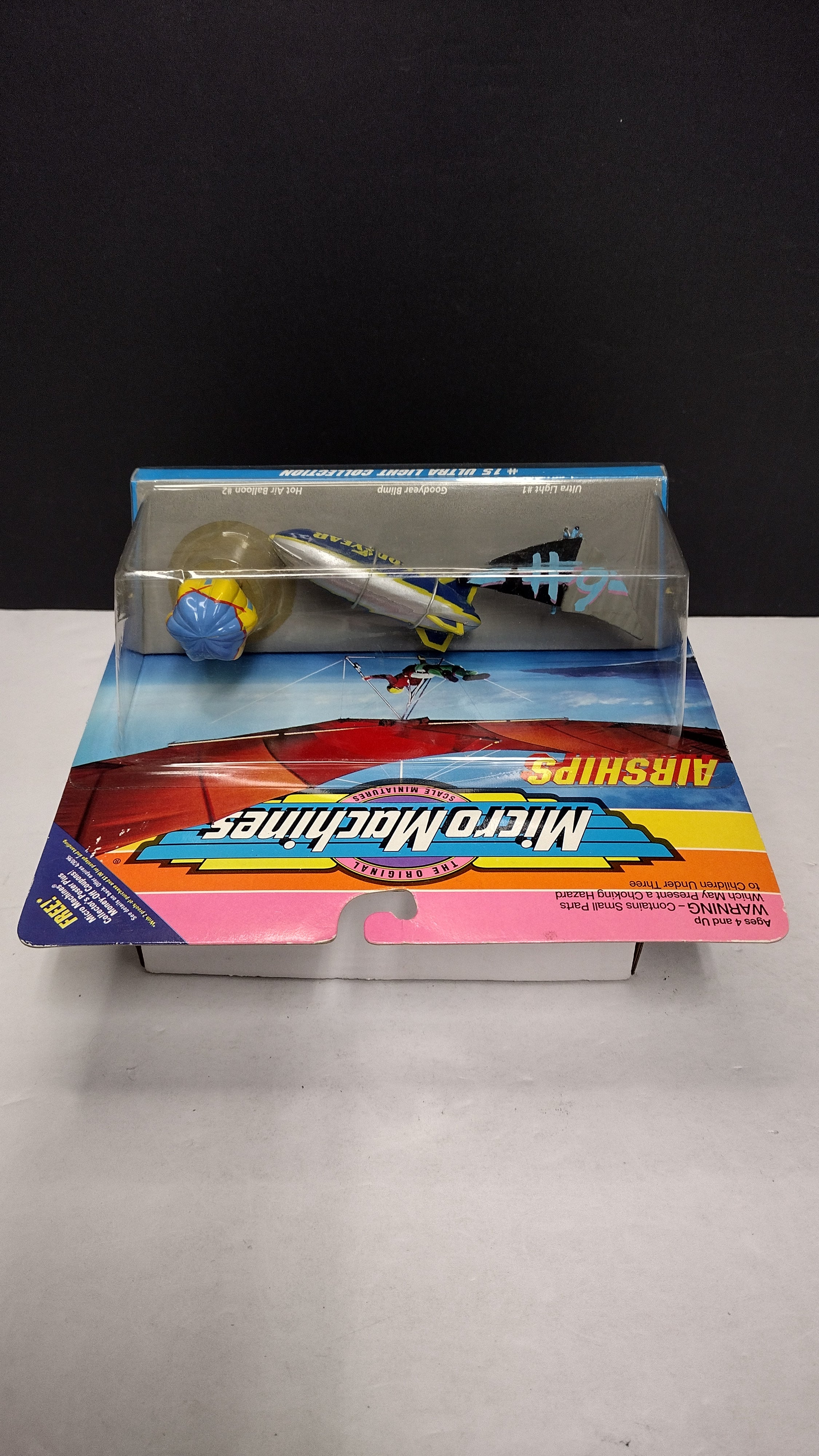 1993 Micro Machines Airships #15 Ultra-Light Collection NIB (Goodyear Blimp)