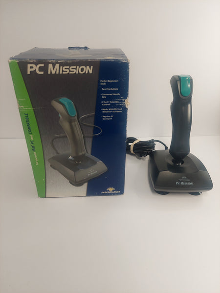 Performance PC Mission Joystick Controller for IBM and PC Tested