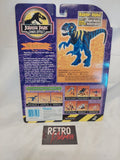 Vintage Jurassic Park Chaos Effect Raptor Alpha Card Back ONLY