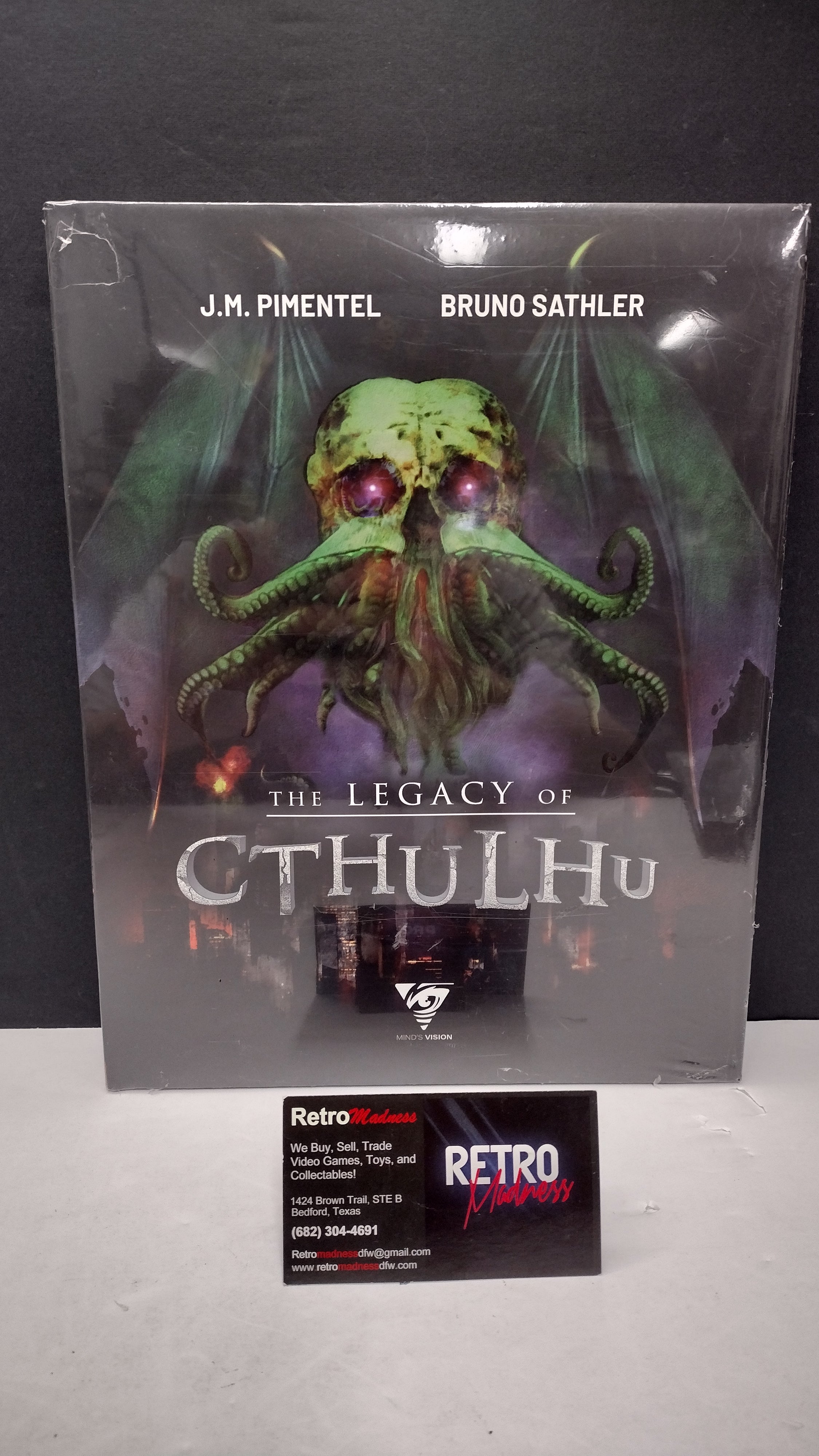The Legacy of Cthulhu RPG: Deluxe Hardcover (Brand New & Factory Sealed - Great Condition)
