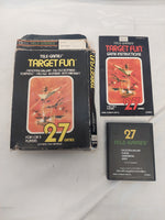 Atari 2600 Target Fun Video Game Cartridge with Box and Manual Untested