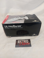 UltraRacer Mini Hand-Held Steering Wheel Controller for PlayStation PS1 Tested