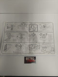 Vintage 1995 Star Wars Electronic Millennium Falcon Instructions ONLY