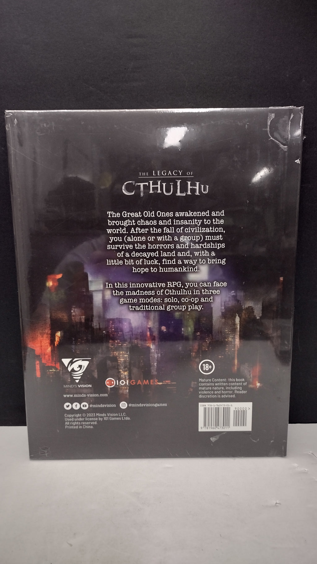 The Legacy of Cthulhu RPG: Deluxe Hardcover (Brand New & Factory Sealed - Great Condition)