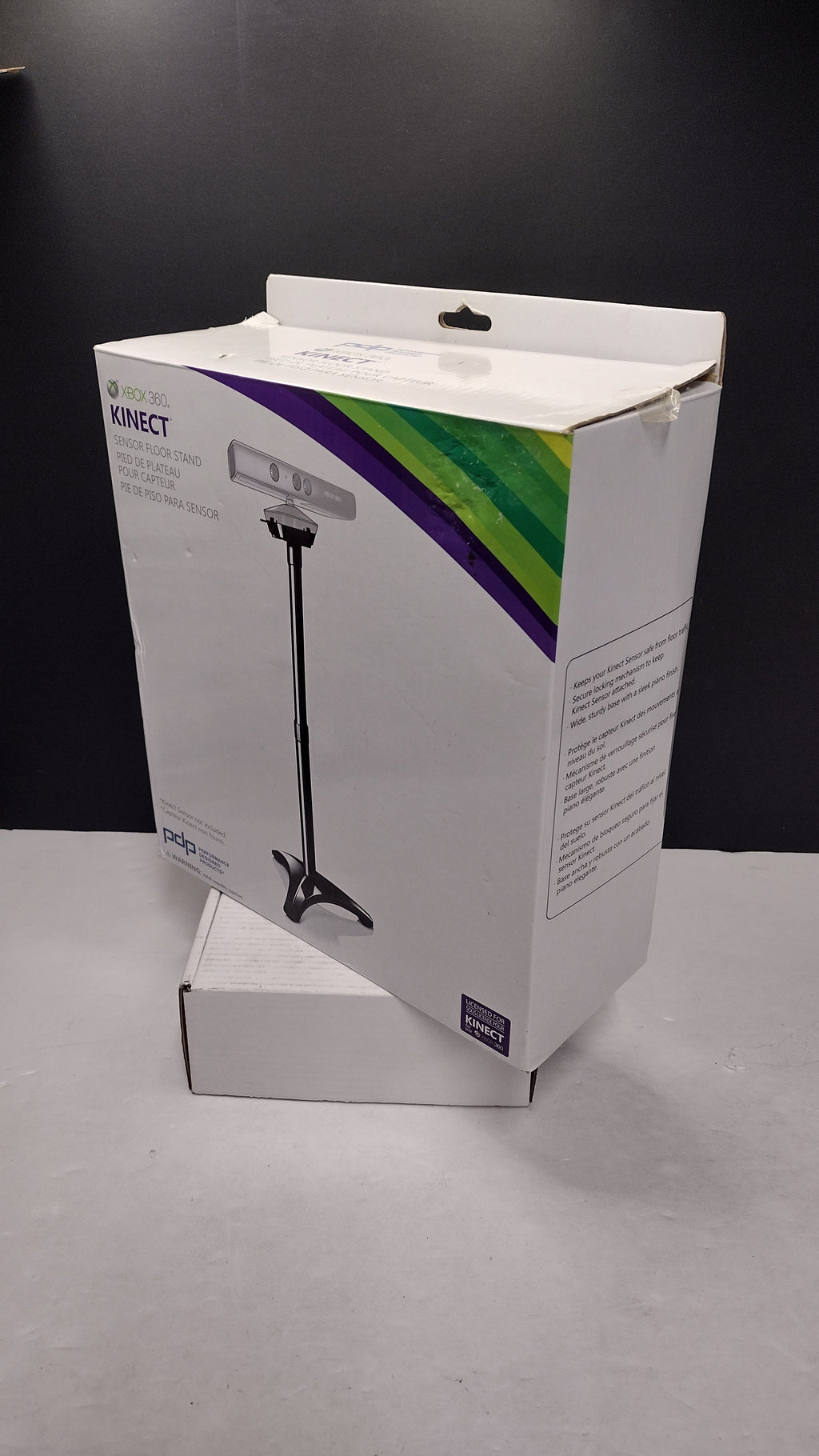 2010 Microsoft Xbox 360 Kinect Sensor Floor Stand (Complete - Open Box - Unused)