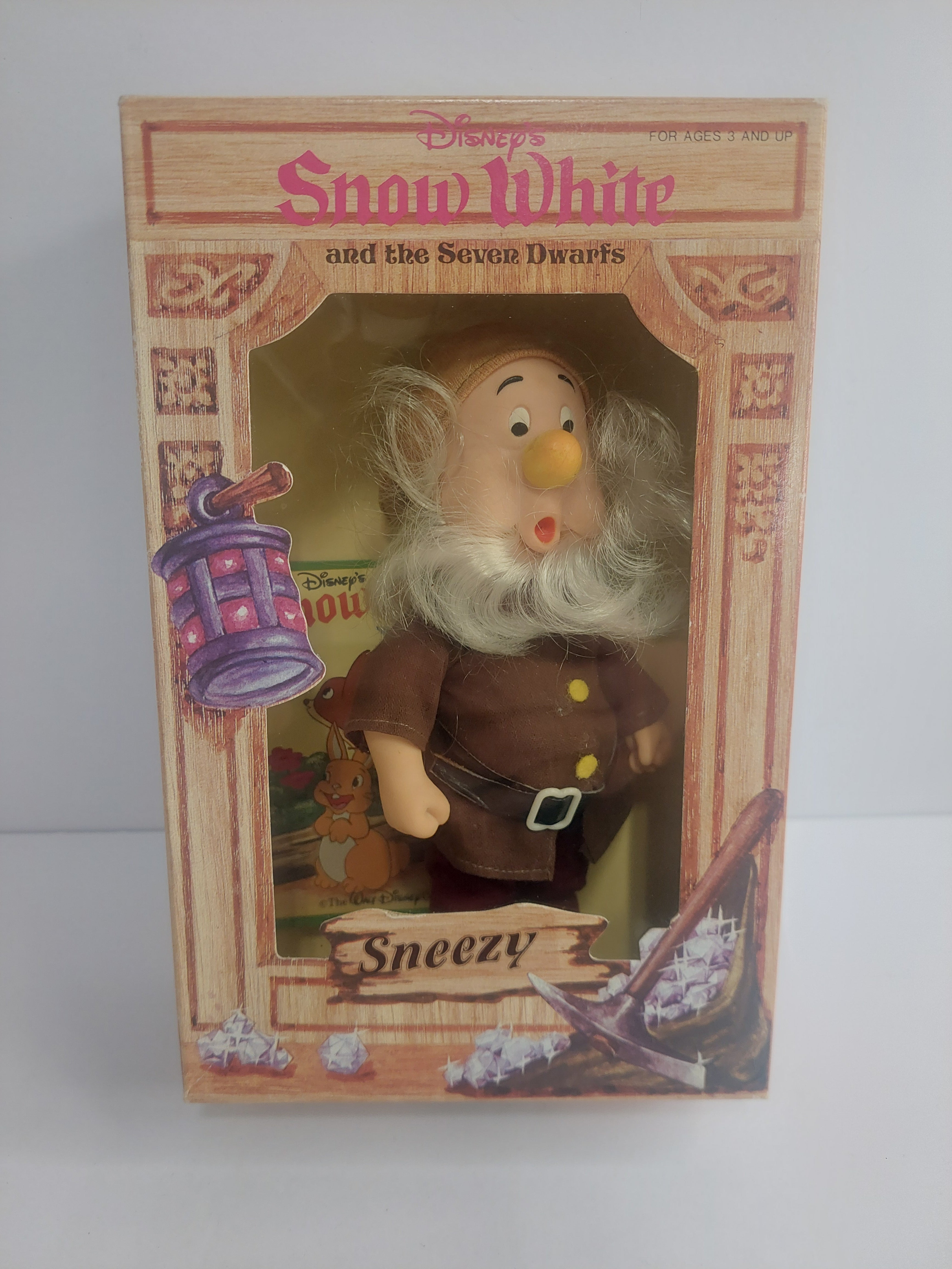 Vintage Disney Snow White and the Seven Dwarfs Sneezy Doll
