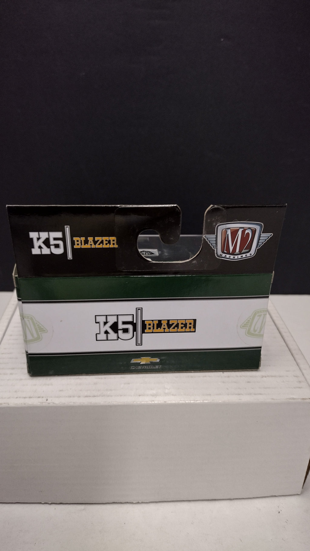 Modern 2020s M2 Machines 1974 Chevrolet K5 Blazer 1:64 (New in Acrylic Box - Factory Sealed)