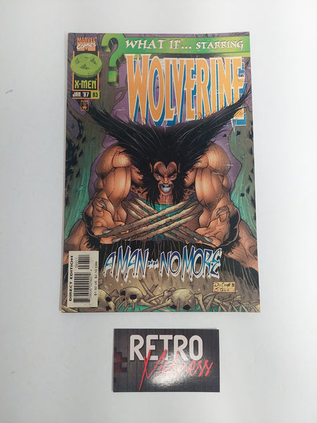 Marvel Comics What If? Starring Wolverine Jan. 1997 #93