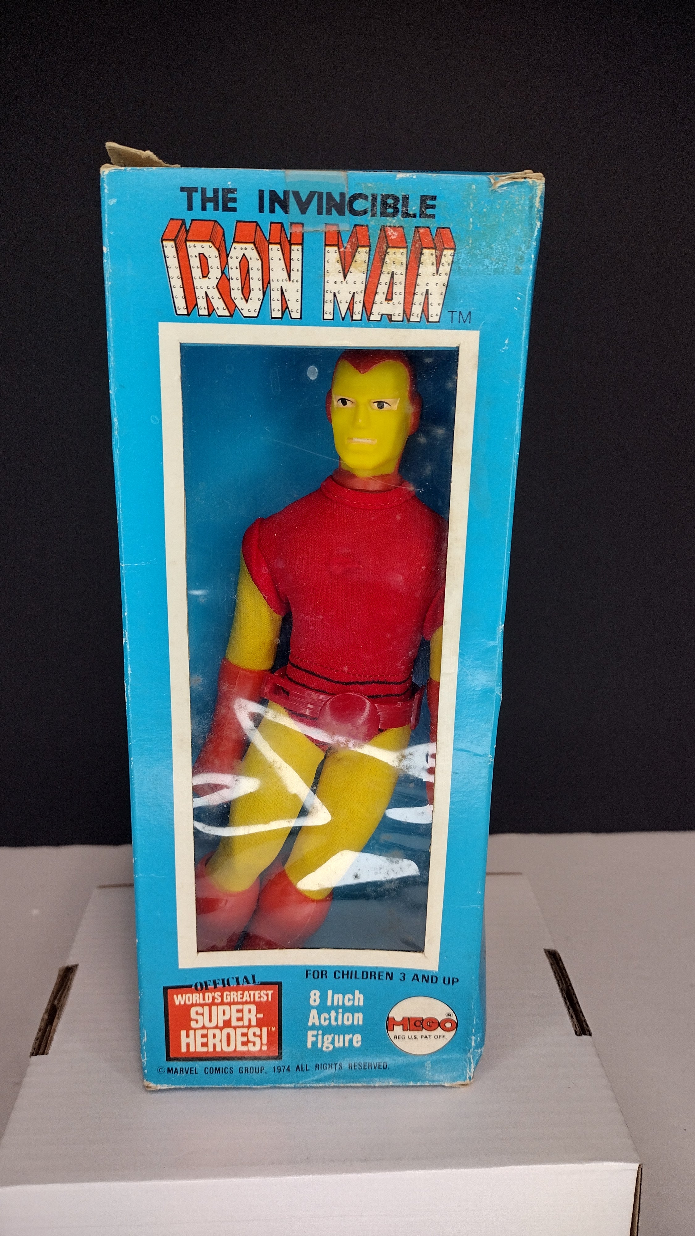 Vintage 1974 Mego World's Greatest Super-Heroes – The Invincible Iron Man
