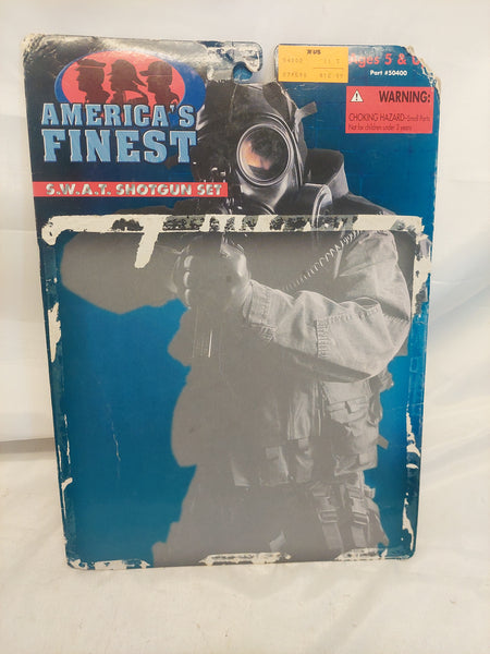 America's Finest S.W.A.T. Shotgun Set Card Back ONLY