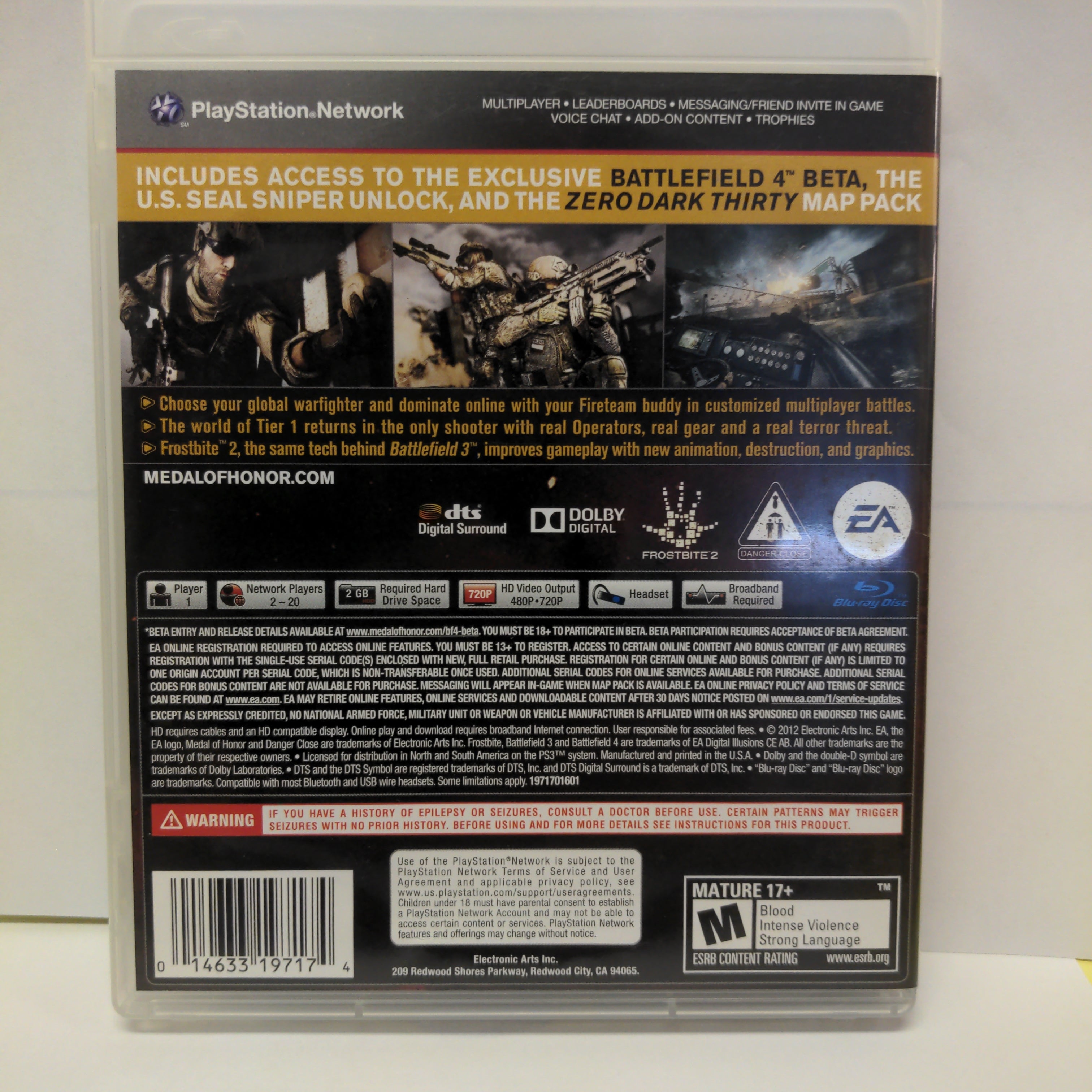 Medal of Honor Warfighter Limited Edition
