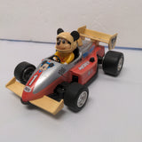 Mickey Mouse Pull-Back Race Car