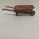 Vintage Prossed Steel Wheel Barrow