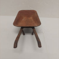 Vintage Prossed Steel Wheel Barrow