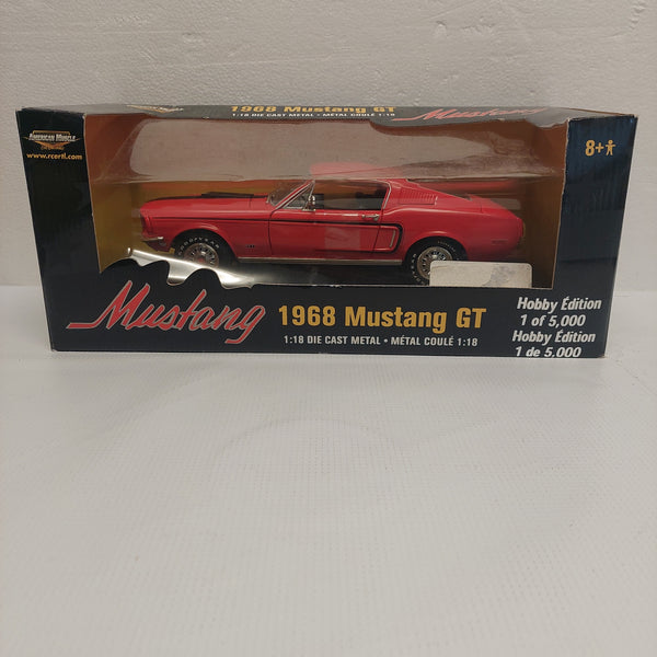 1968 Mustang GT 1:18 Die Cast Metal 1 of 5,000