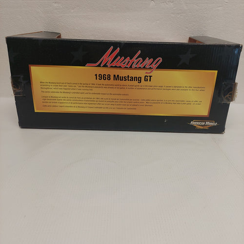 1968 Mustang GT 1:18 Die Cast Metal 1 of 5,000