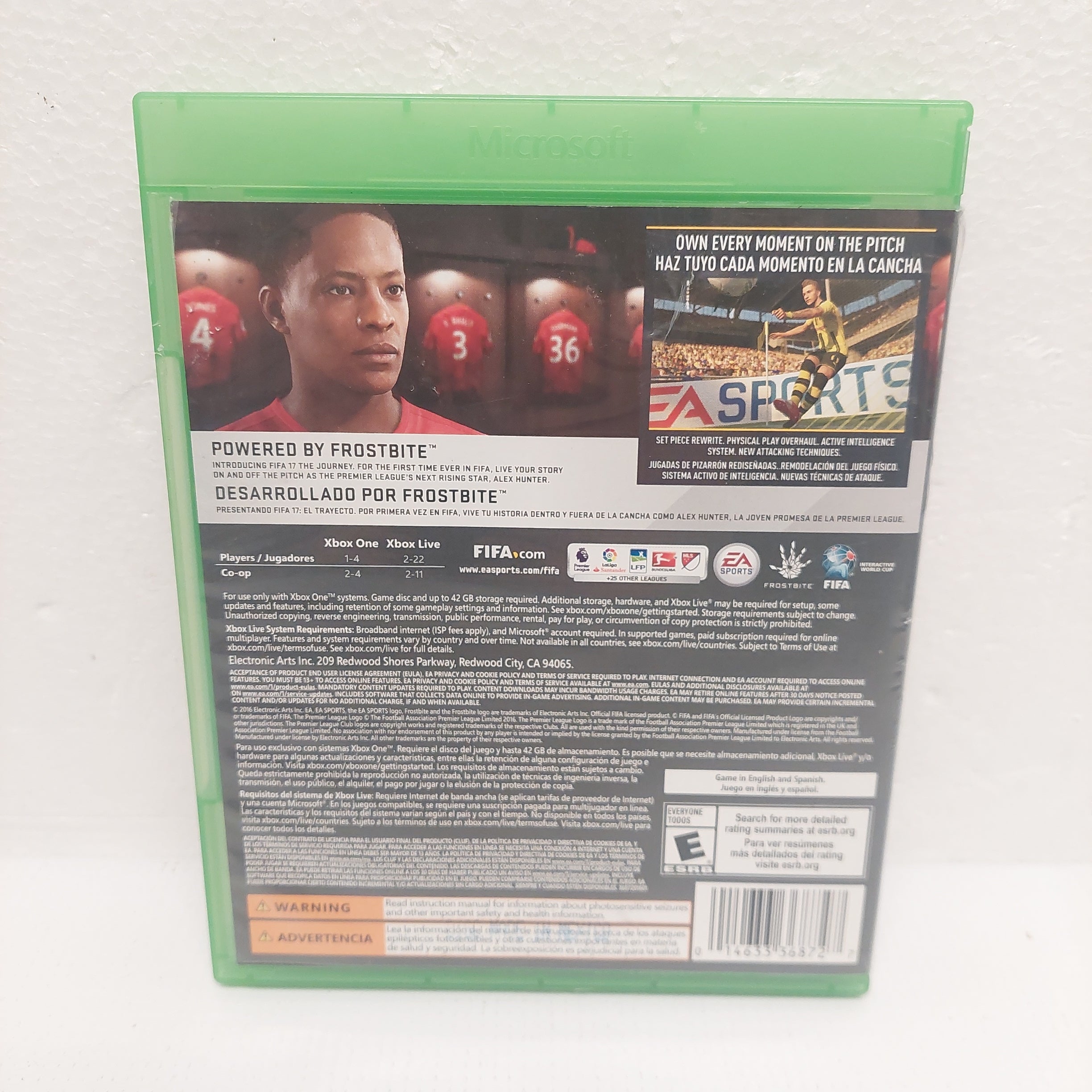 X Box One FIFA 17 EA Sports