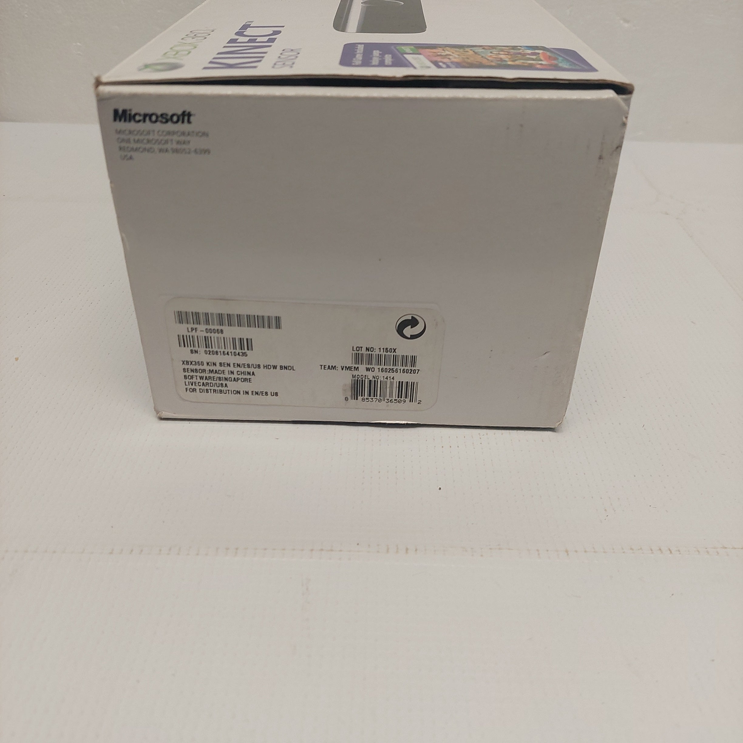 Xbox 360 Kinect Sensor Complete