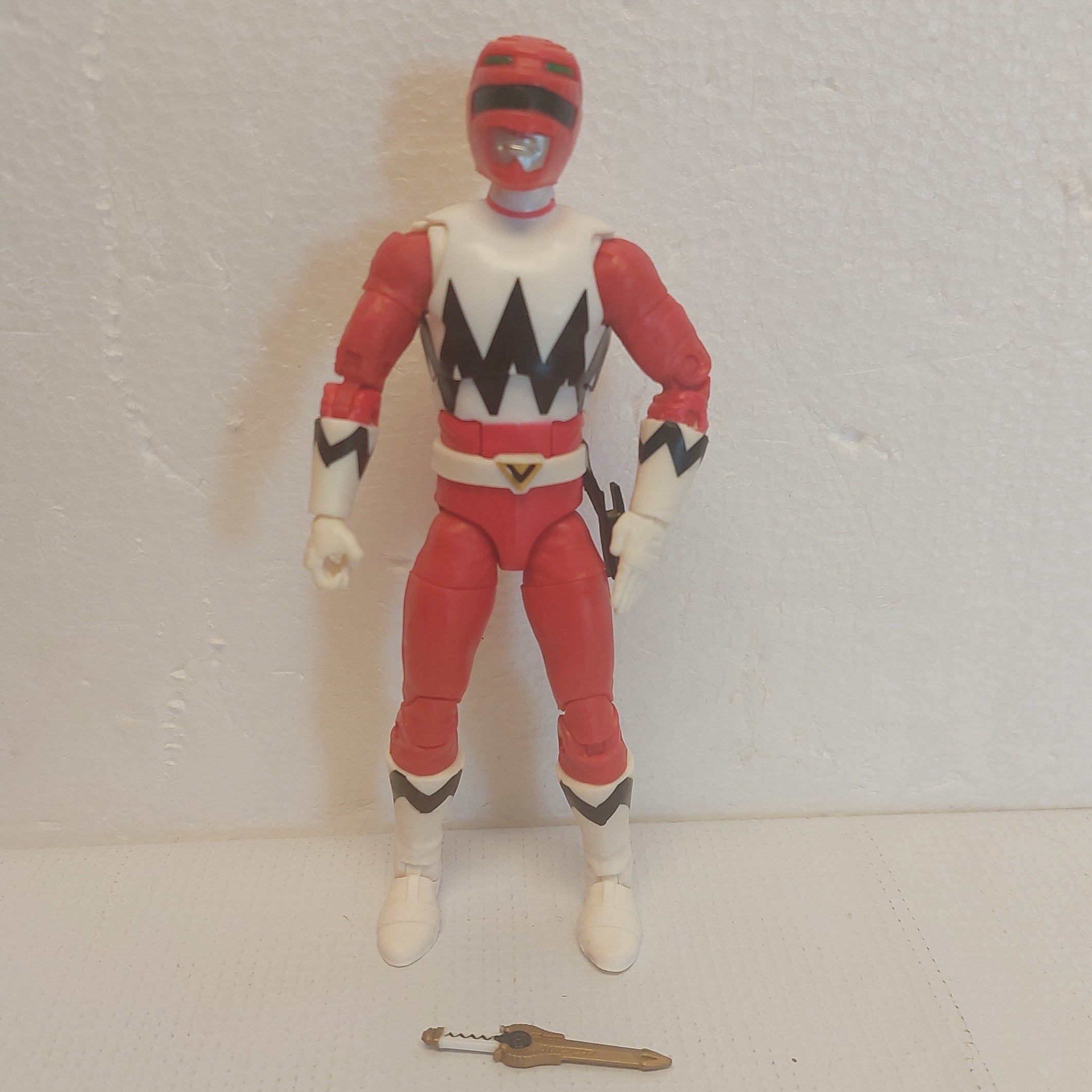 Power Rangers Lightning Collection Lost Galaxy Red Ranger Incomplete