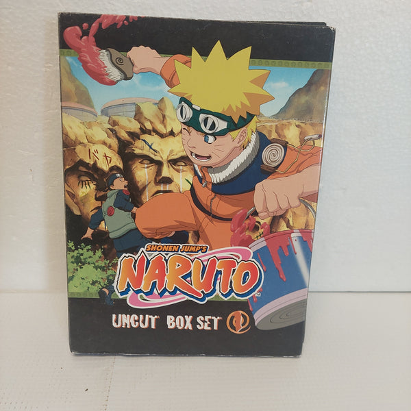Shonen Jump Naruto Uncut Box Set 1
