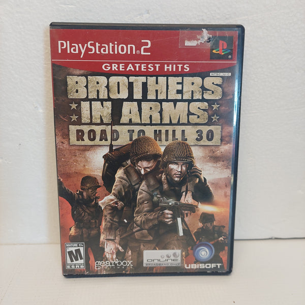 PS2 Brothers In Arms Road To Hill 30 Greatest Hits