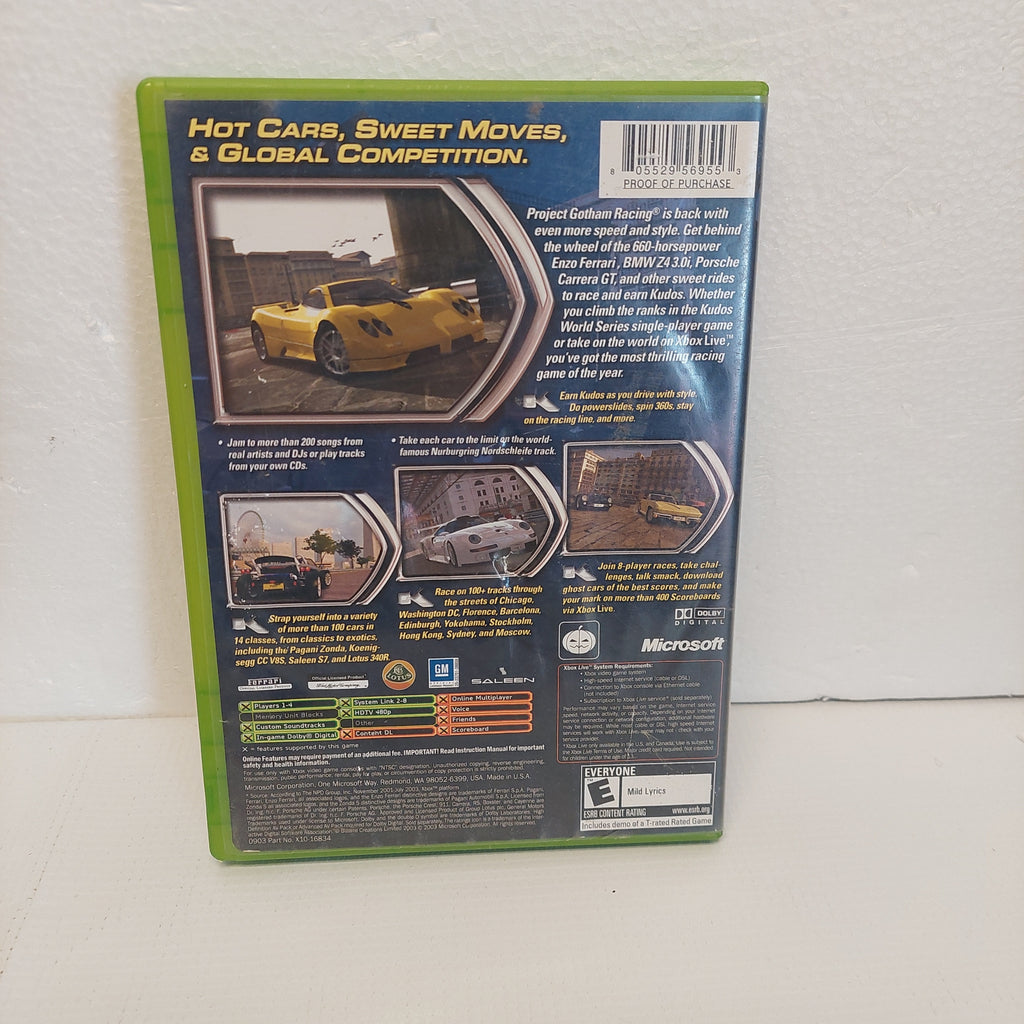 Xbox Project Gotham Racing 2